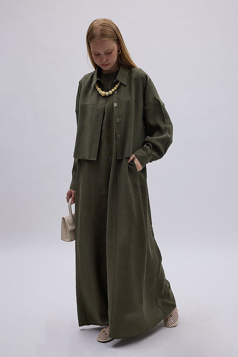 Modal Gömlekli Takım