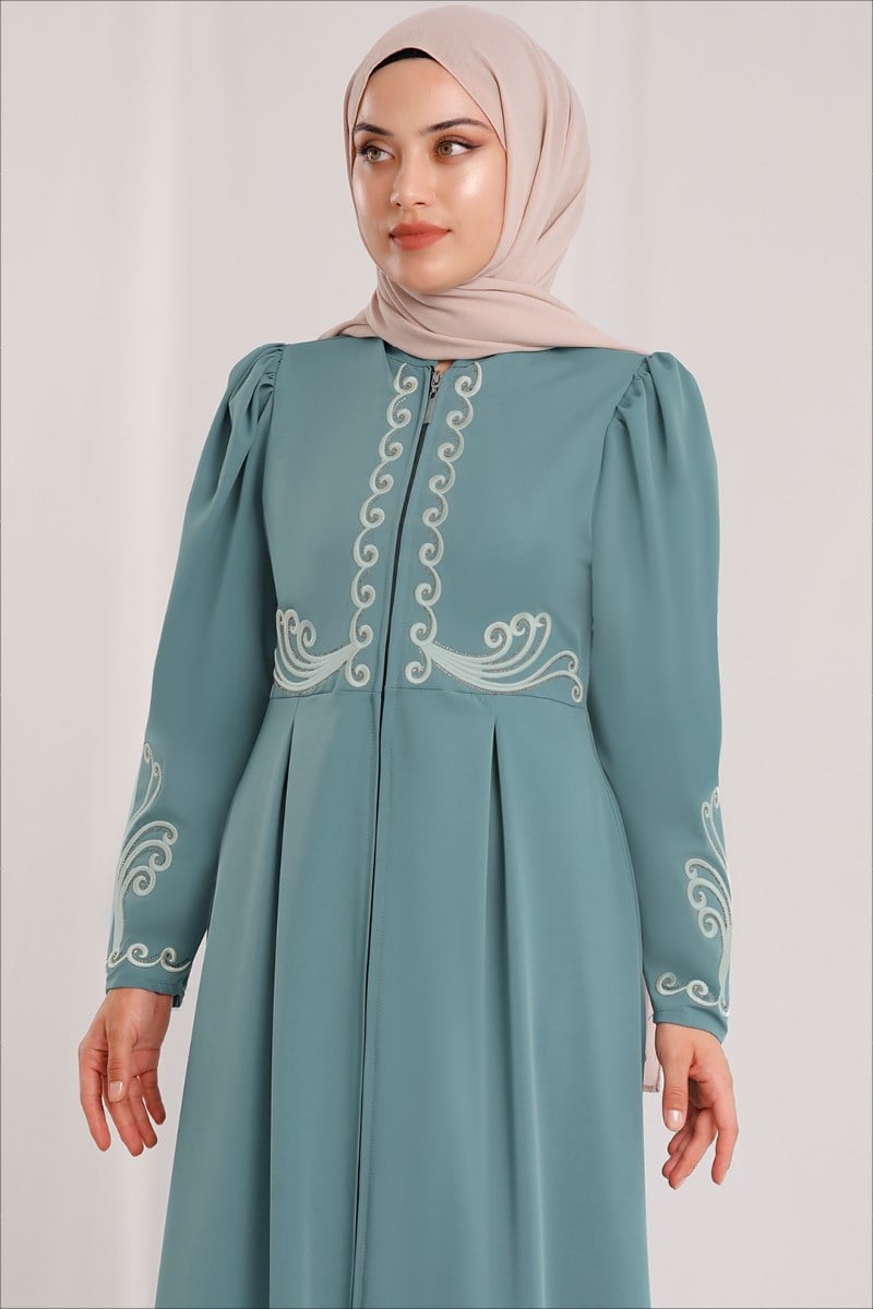 Osmanlı Nakışlı Ferace Mint