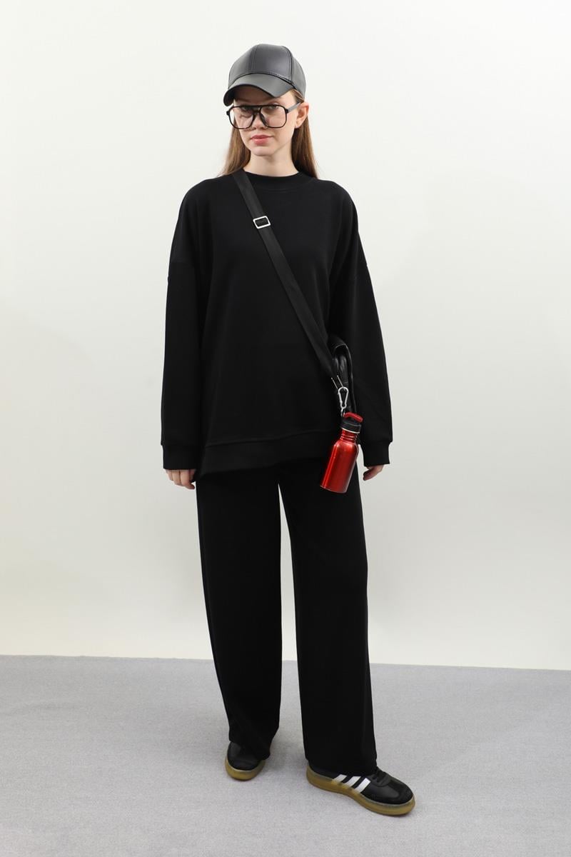 Oversize Sweat Siyah