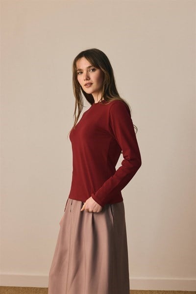 Pamuklu Uzun Kollu Body