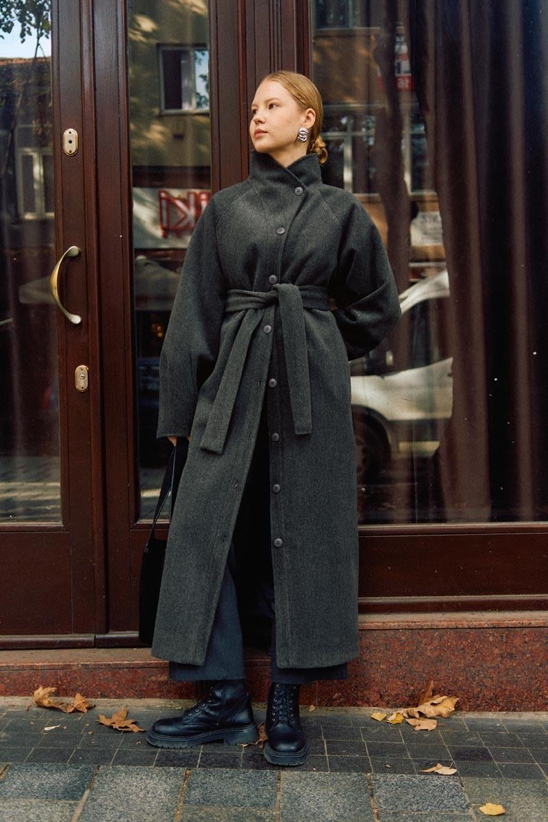 Pens Detaylı Kaban Antrasit