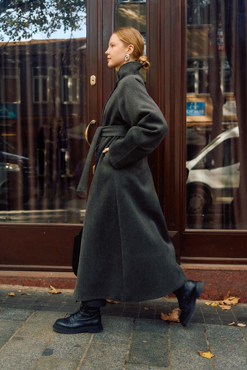 Pens Detaylı Kaban Antrasit