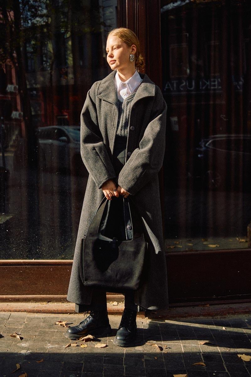 Pens Detaylı Kaban Antrasit