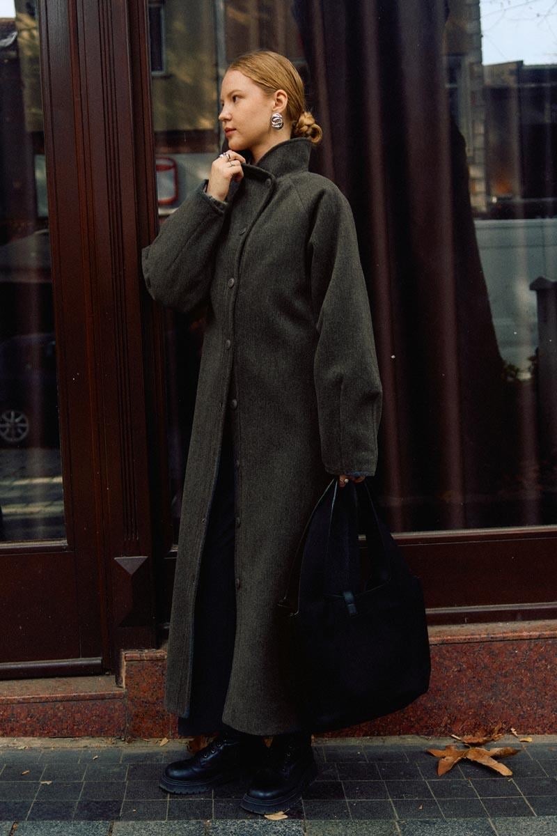 Pens Detaylı Kaban Antrasit