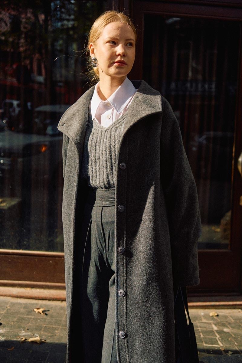 Pens Detaylı Kaban Antrasit