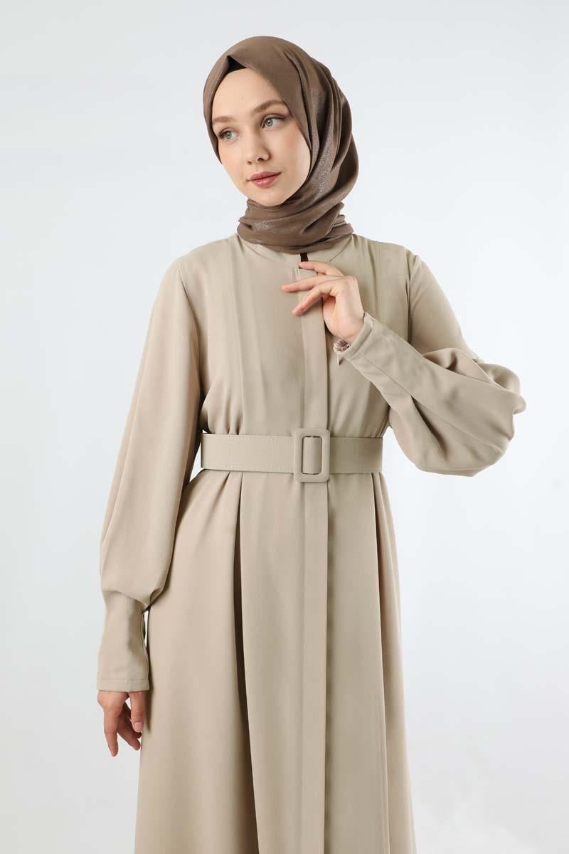 Pile Detaylı Ferace Taş