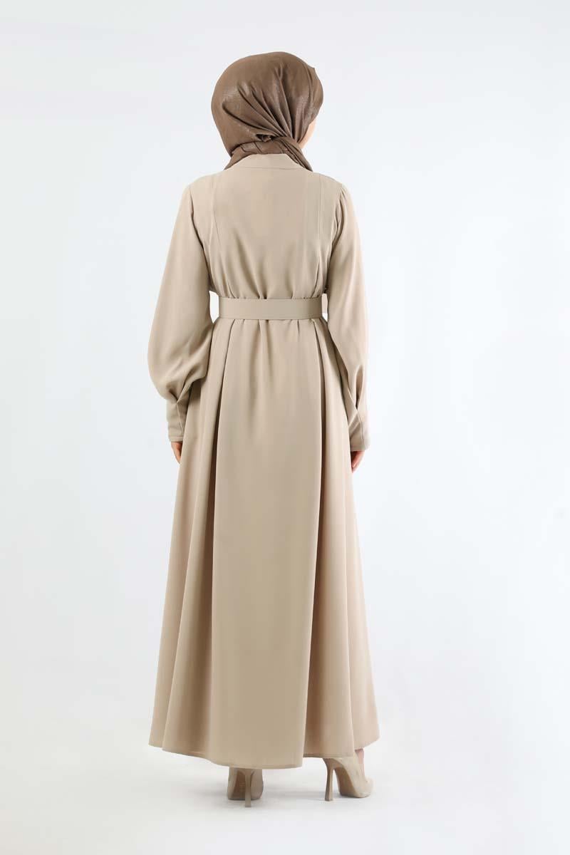 Pile Detaylı Ferace Taş