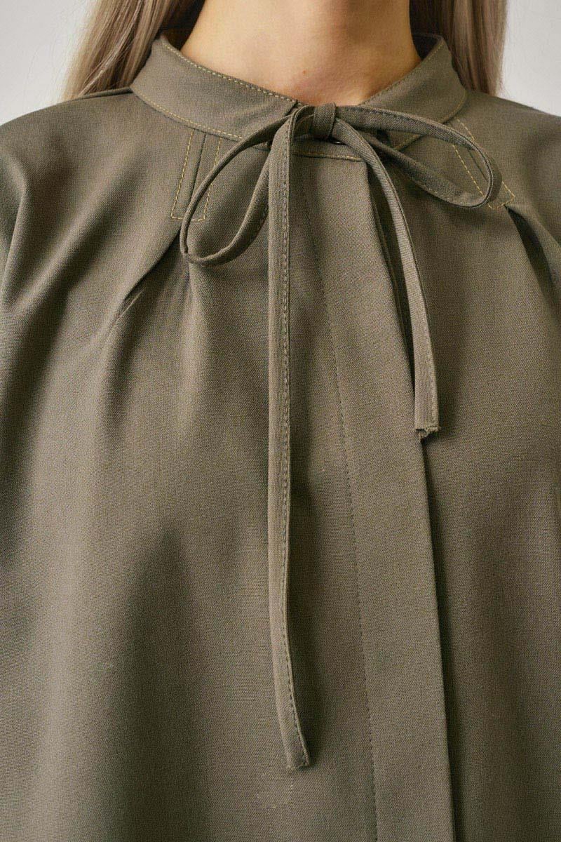 Pile Dikişli Gömlek Çağla Yeşili