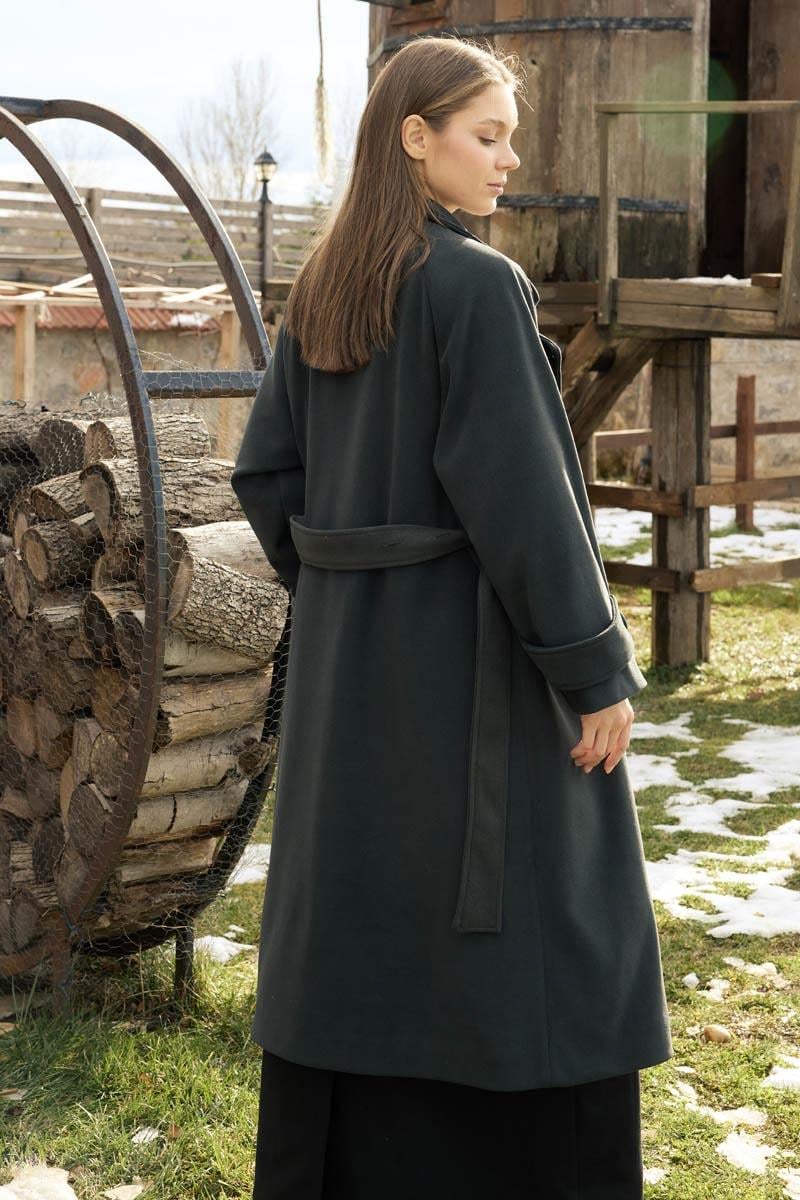 Rüzgarlıklı Premium Kaban Füme