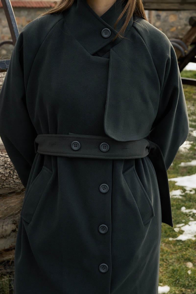 Rüzgarlıklı Premium Kaban Füme