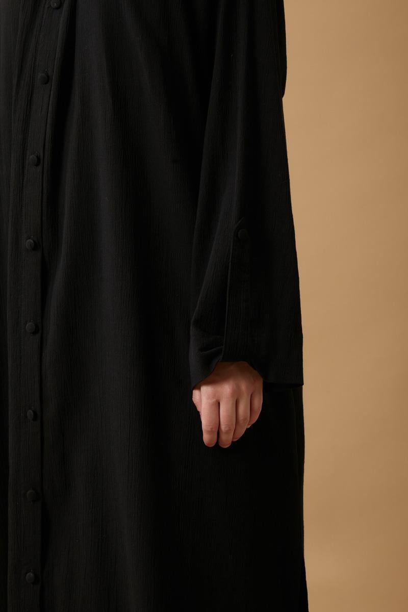 Şile Bezi Tunik Takım Siyah