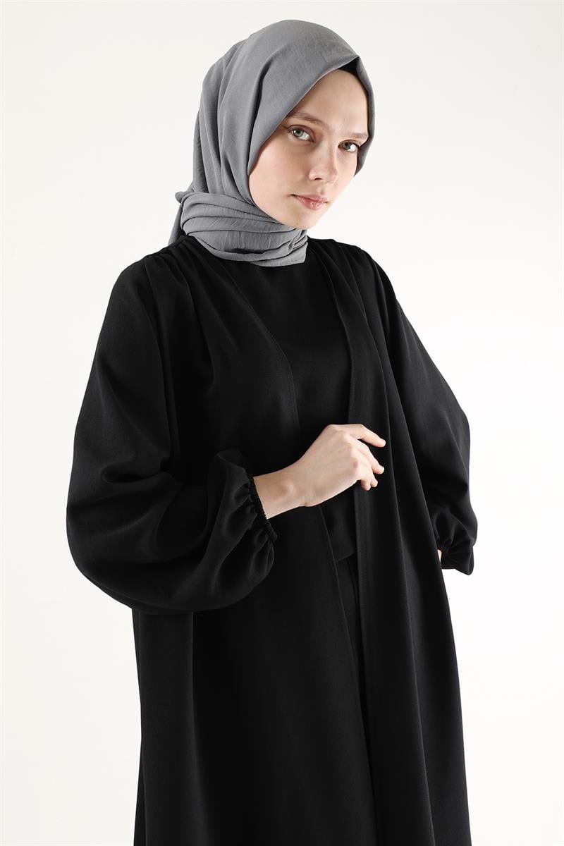 Soft Kimono Takım Siyah