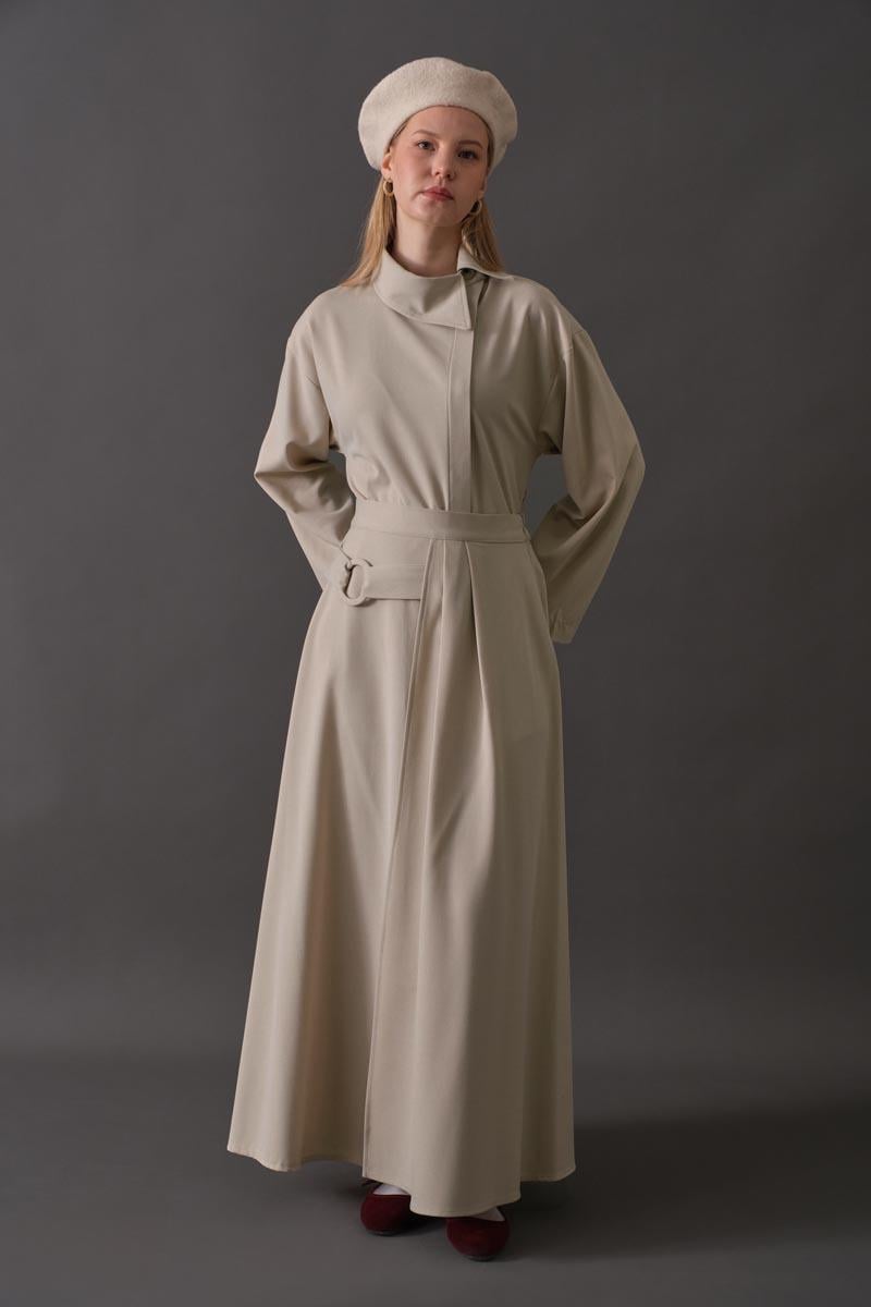 Toka Detaylı Etek Taş