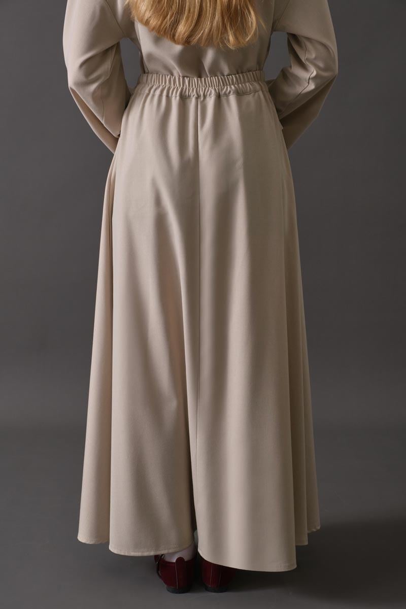 Toka Detaylı Etek Taş