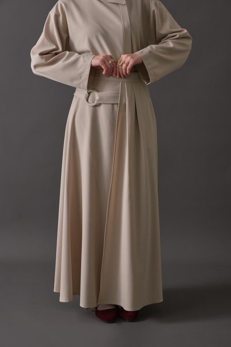 Toka Detaylı Etek Taş