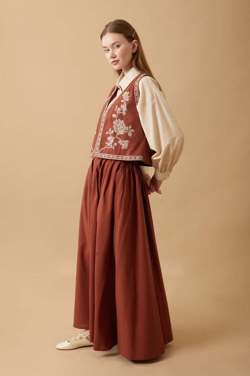 Tomurcuk Etek Takım Kiremit