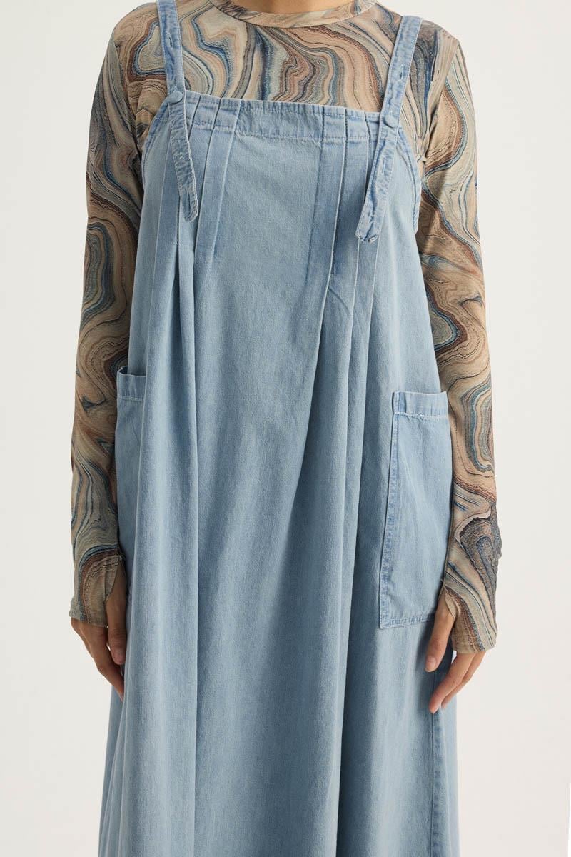 Torba Cepli Denim Jile Buz Mavisi 