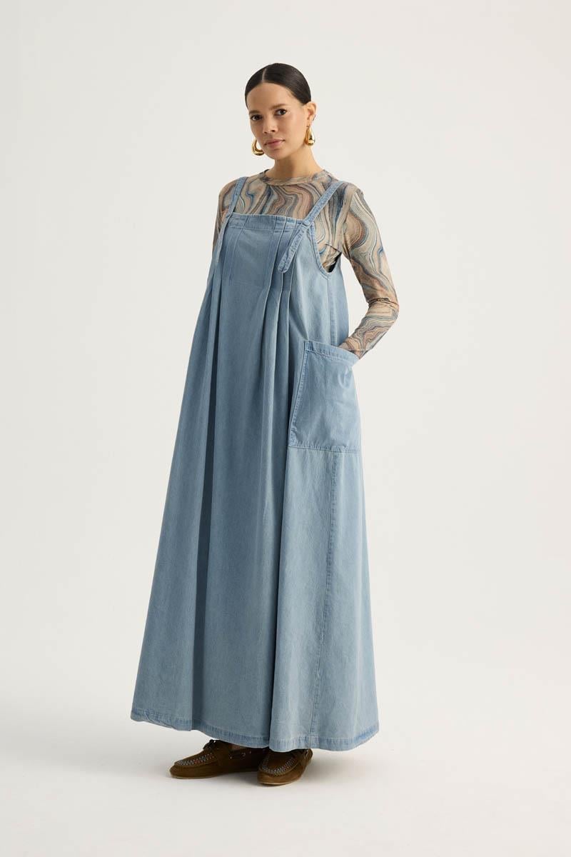 Torba Cepli Denim Jile Buz Mavisi 