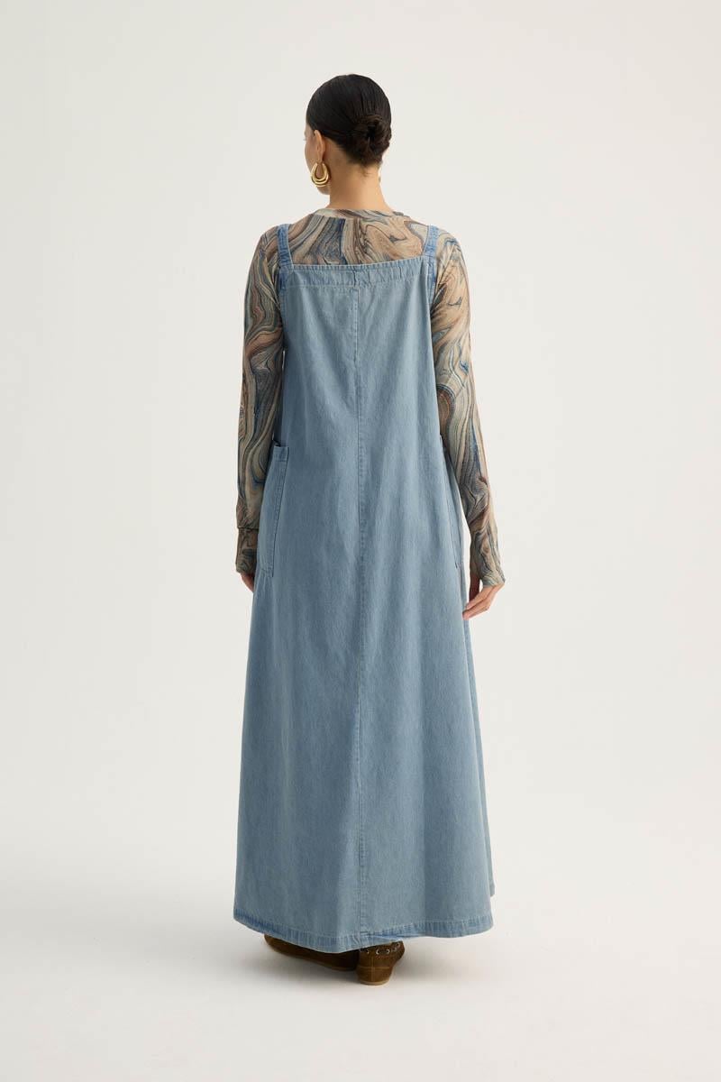 Torba Cepli Denim Jile Buz Mavisi 