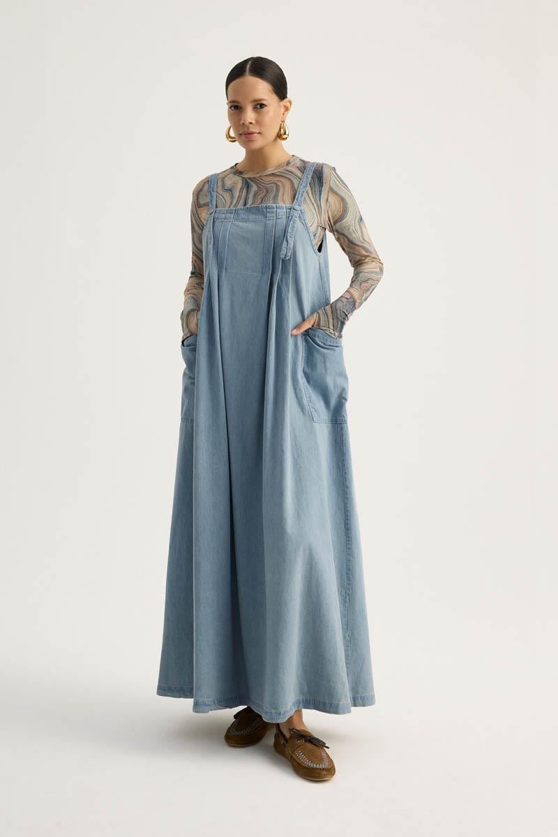 Torba Cepli Denim Jile Buz Mavisi 