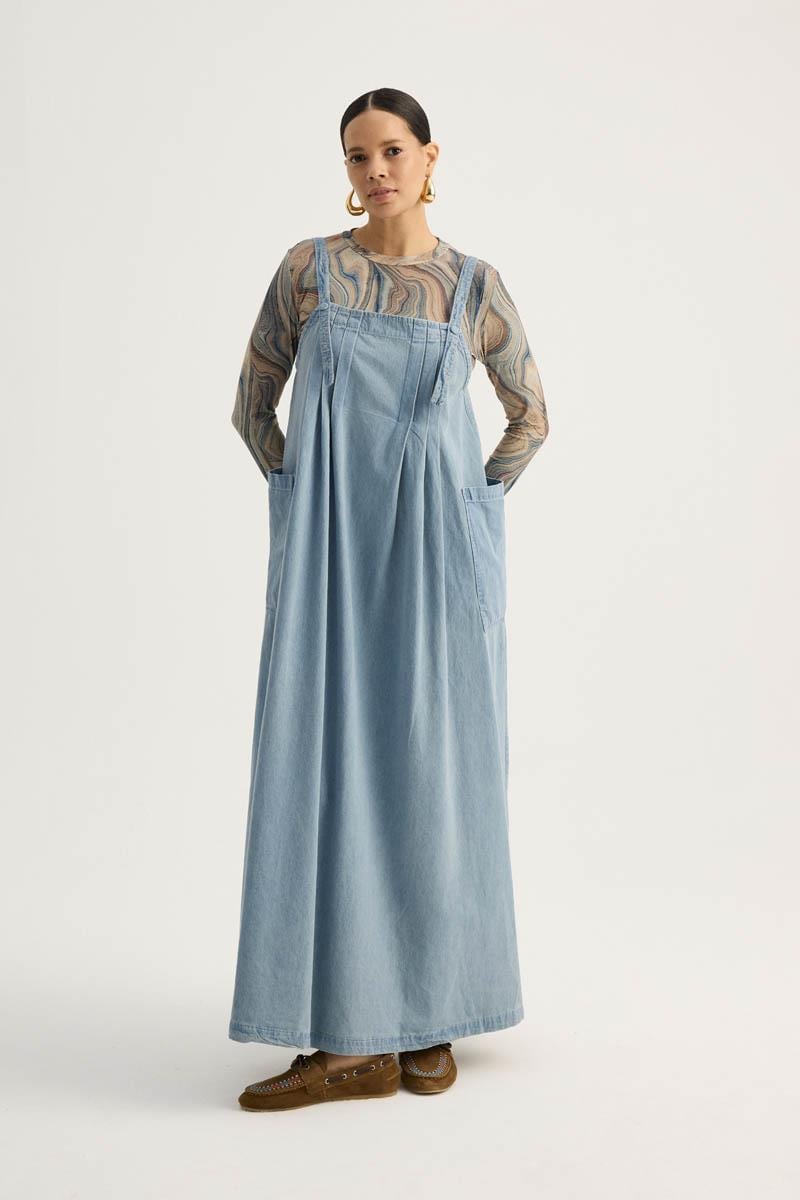 Torba Cepli Denim Jile Buz Mavisi 