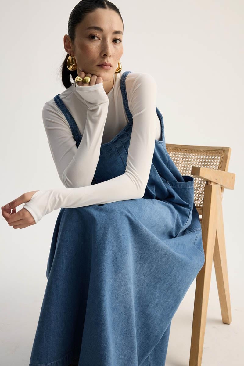 Torba Cepli Denim Jile Mavi