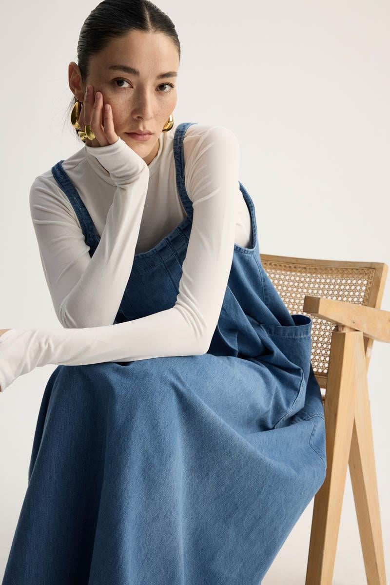 Torba Cepli Denim Jile Mavi