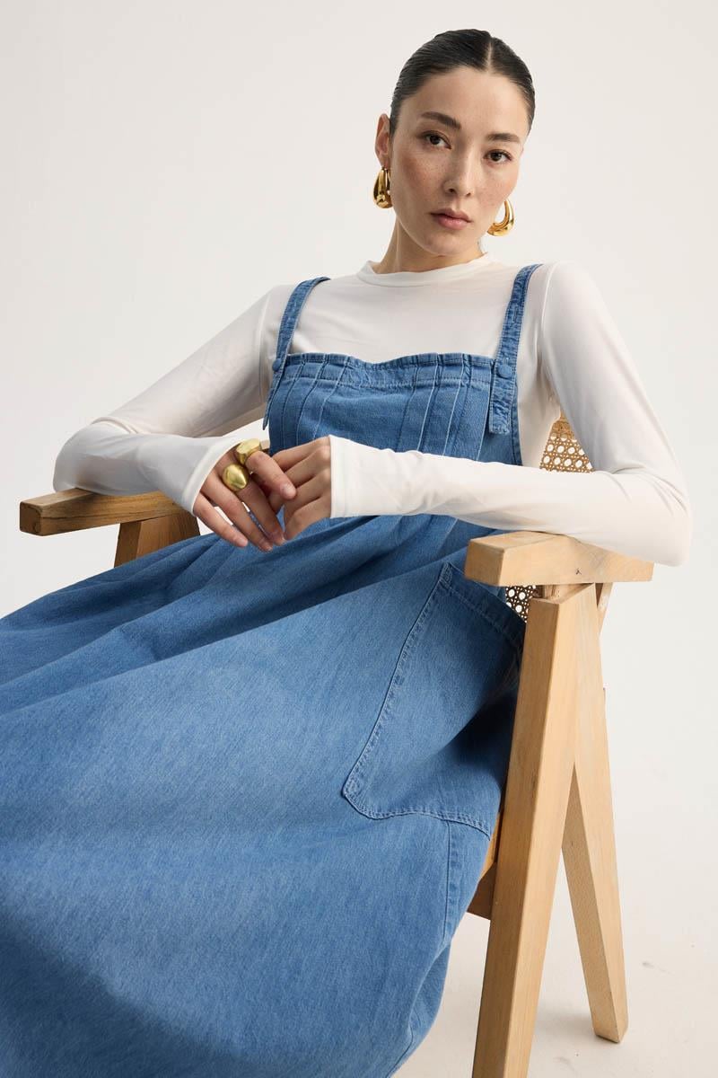 Torba Cepli Denim Jile Mavi