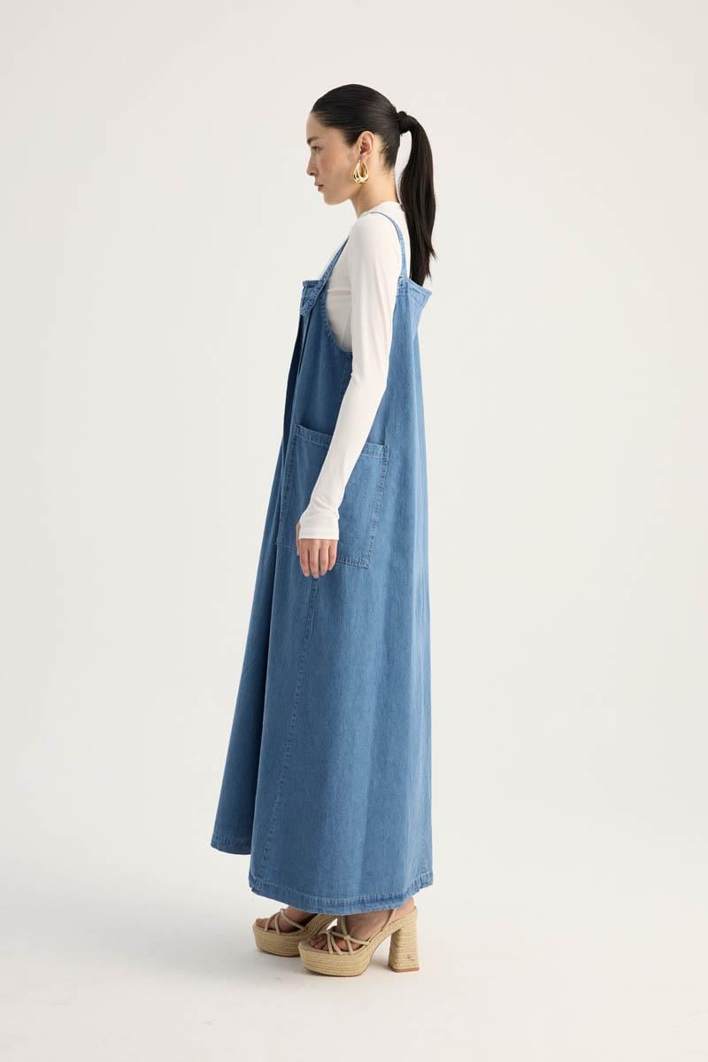 Torba Cepli Denim Jile Mavi