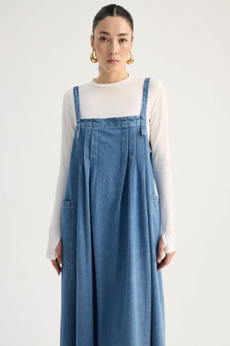 Torba Cepli Denim Jile Mavi