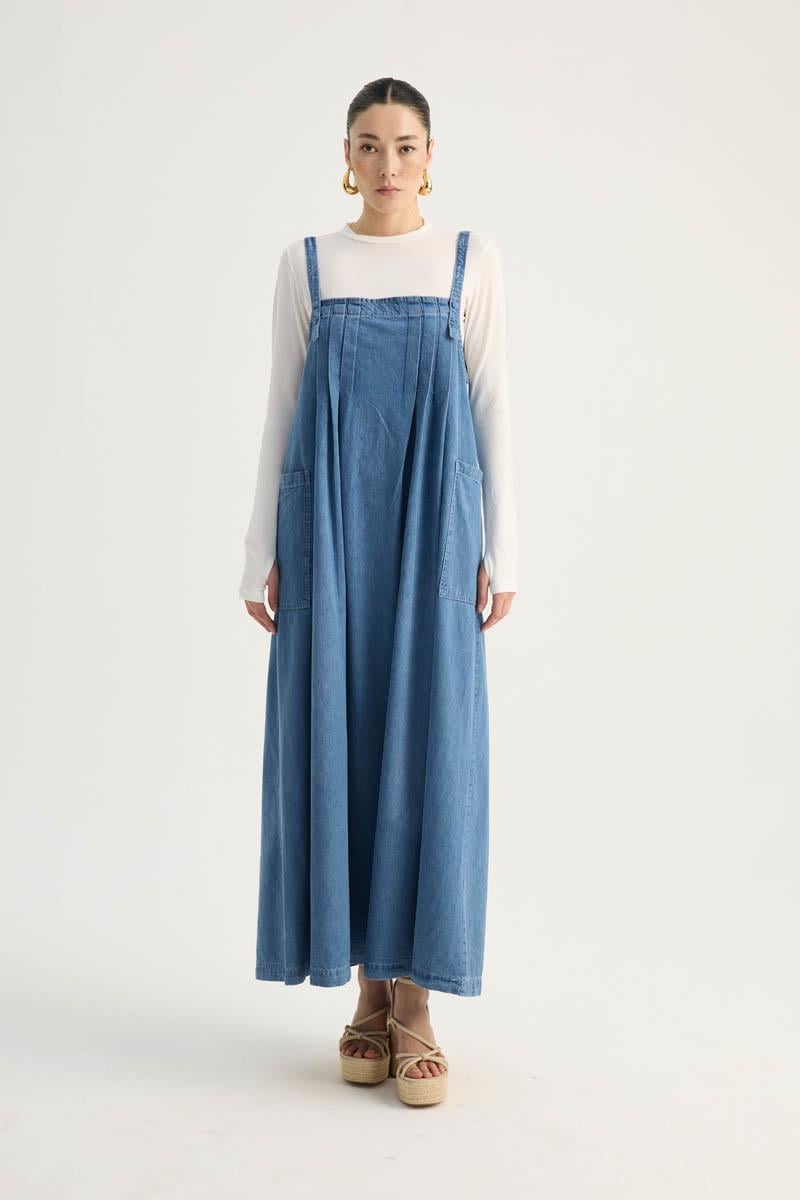 Torba Cepli Denim Jile Mavi