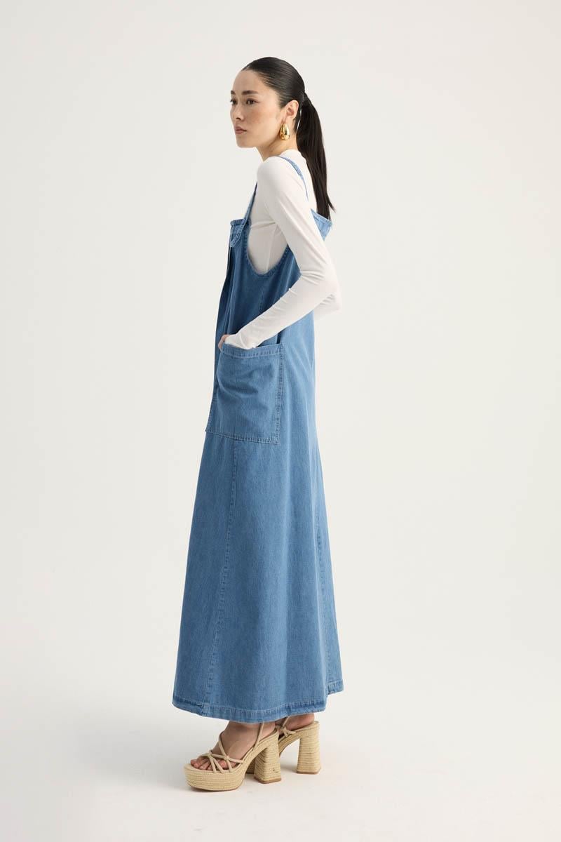 Torba Cepli Denim Jile Mavi