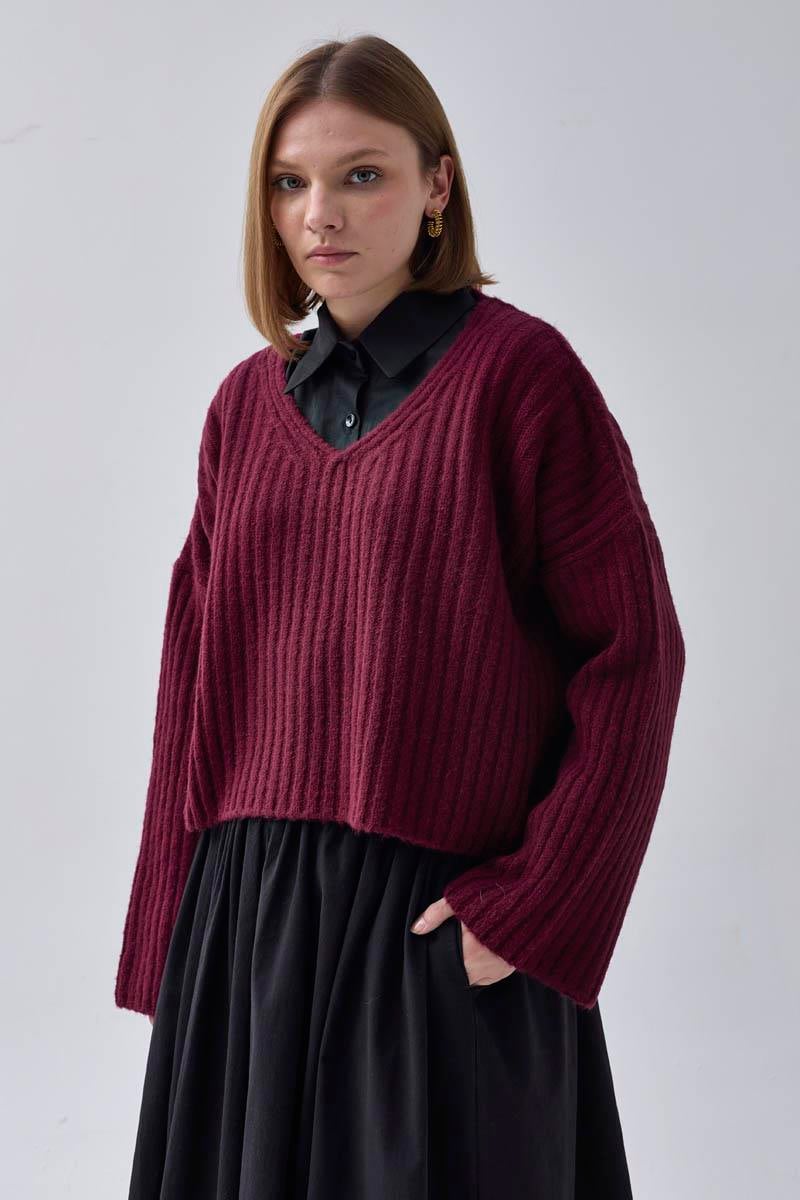 V Yaka Crop Kazak Vişne