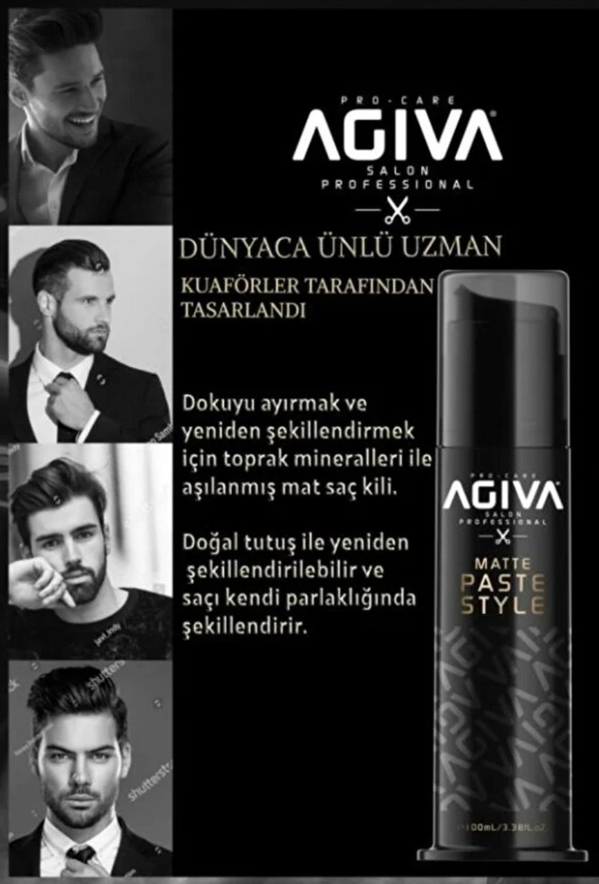Agiva Wax Matte Paste Style 100 MlAgiva