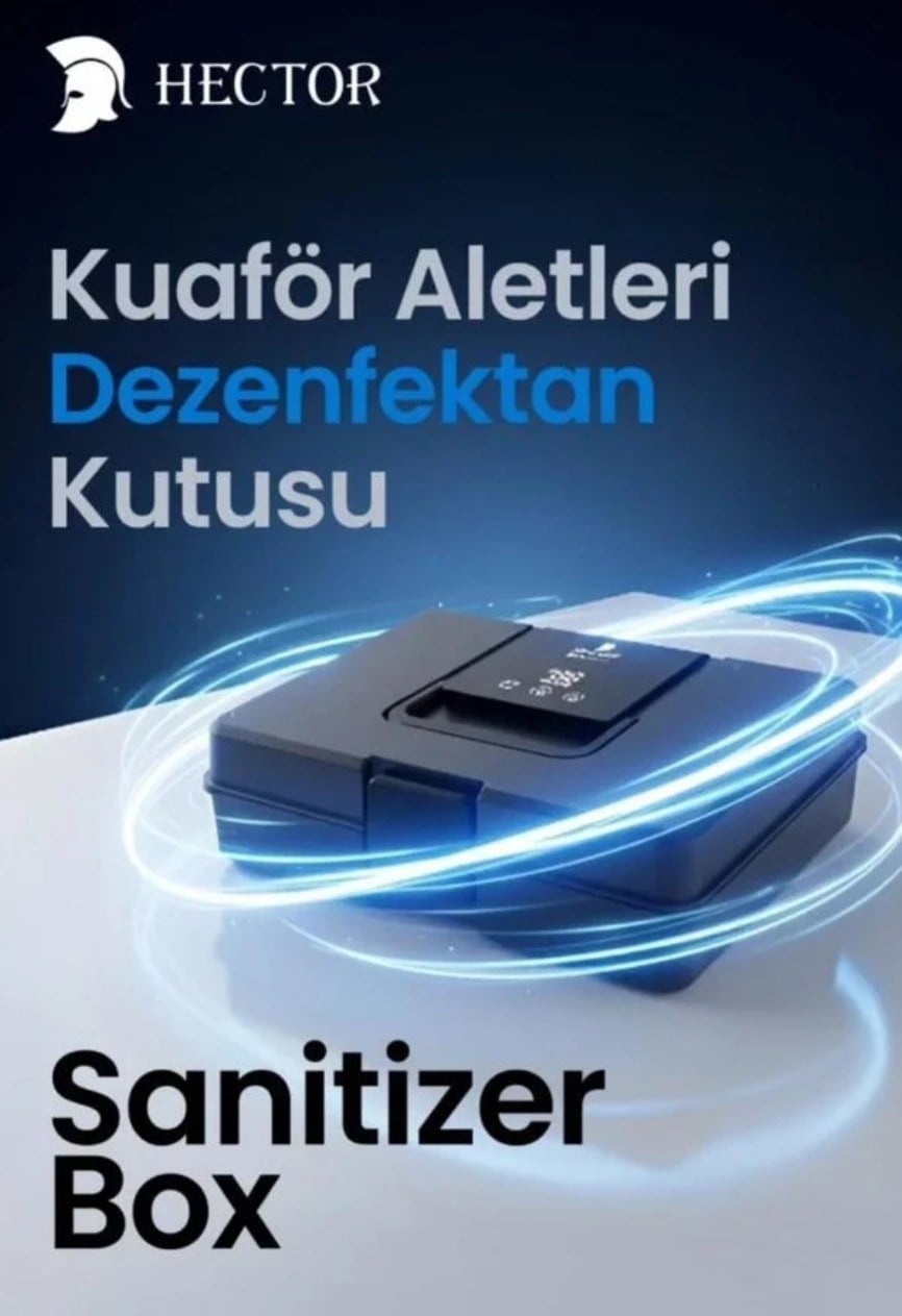 Hector Salon Steril Kutusu UV/LED Sterilize BoxHector