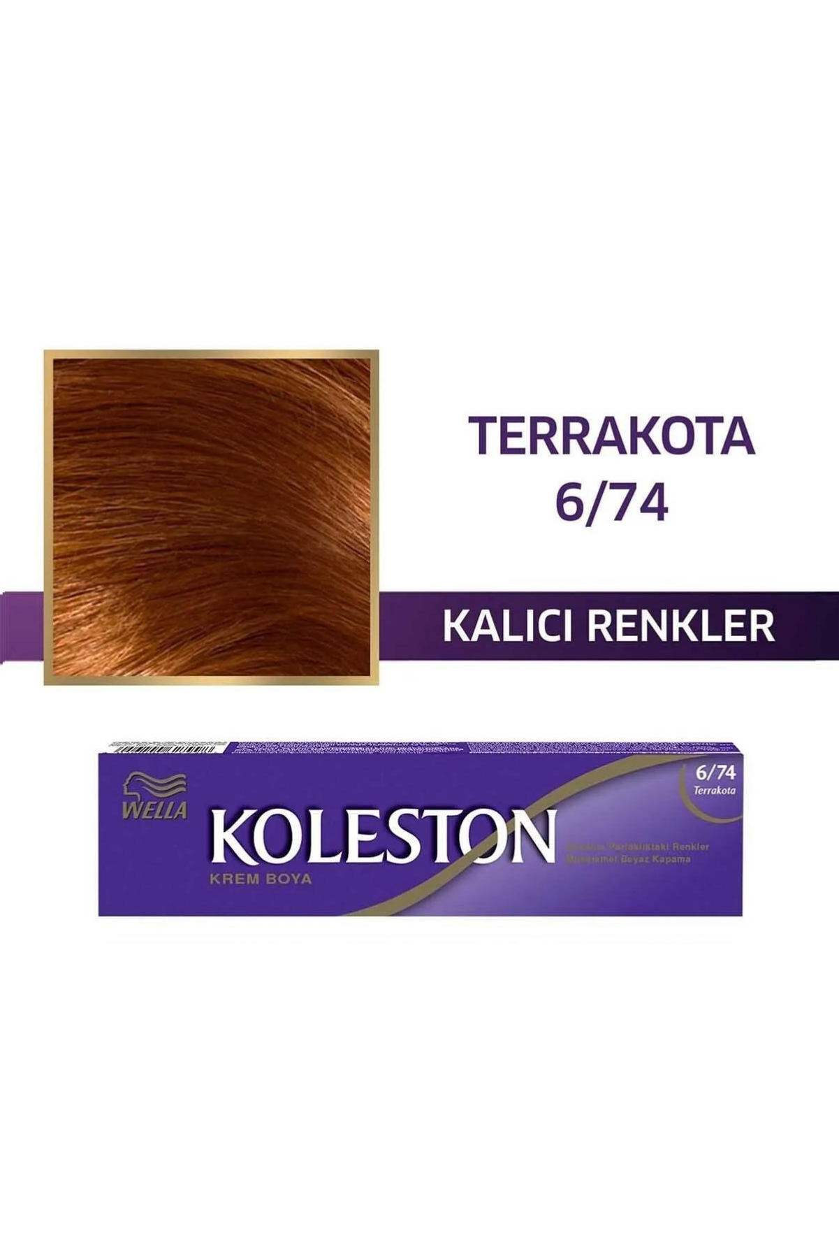 Koleston Tüp Boya 6.74 TerrakotaWella