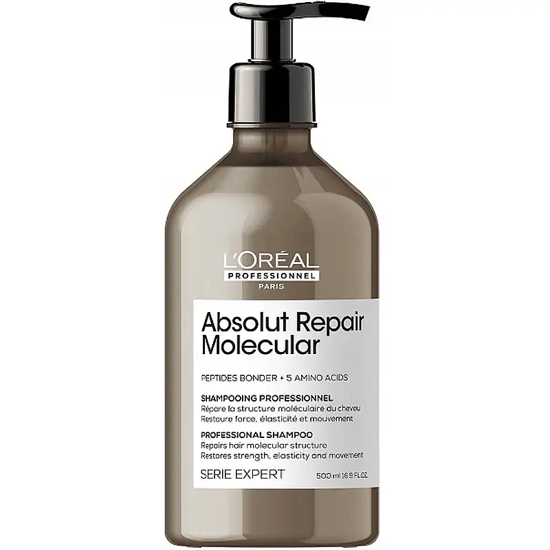 Loreal Absolut Repair Molecular Şampuan 500 Ml - Yıpranmış SaçlarLoreal