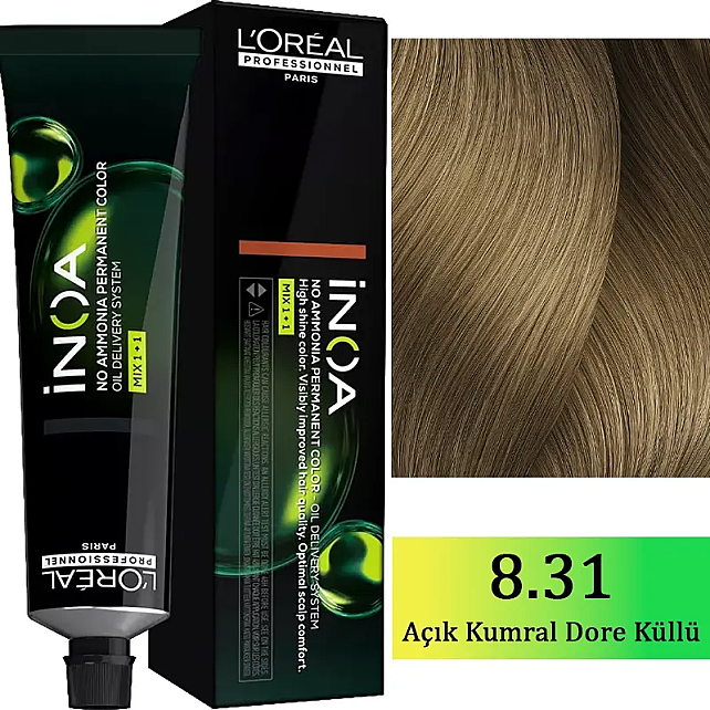 Loreal Inoa Amonyaksız Saç Boyası 8.31 60 gLoreal