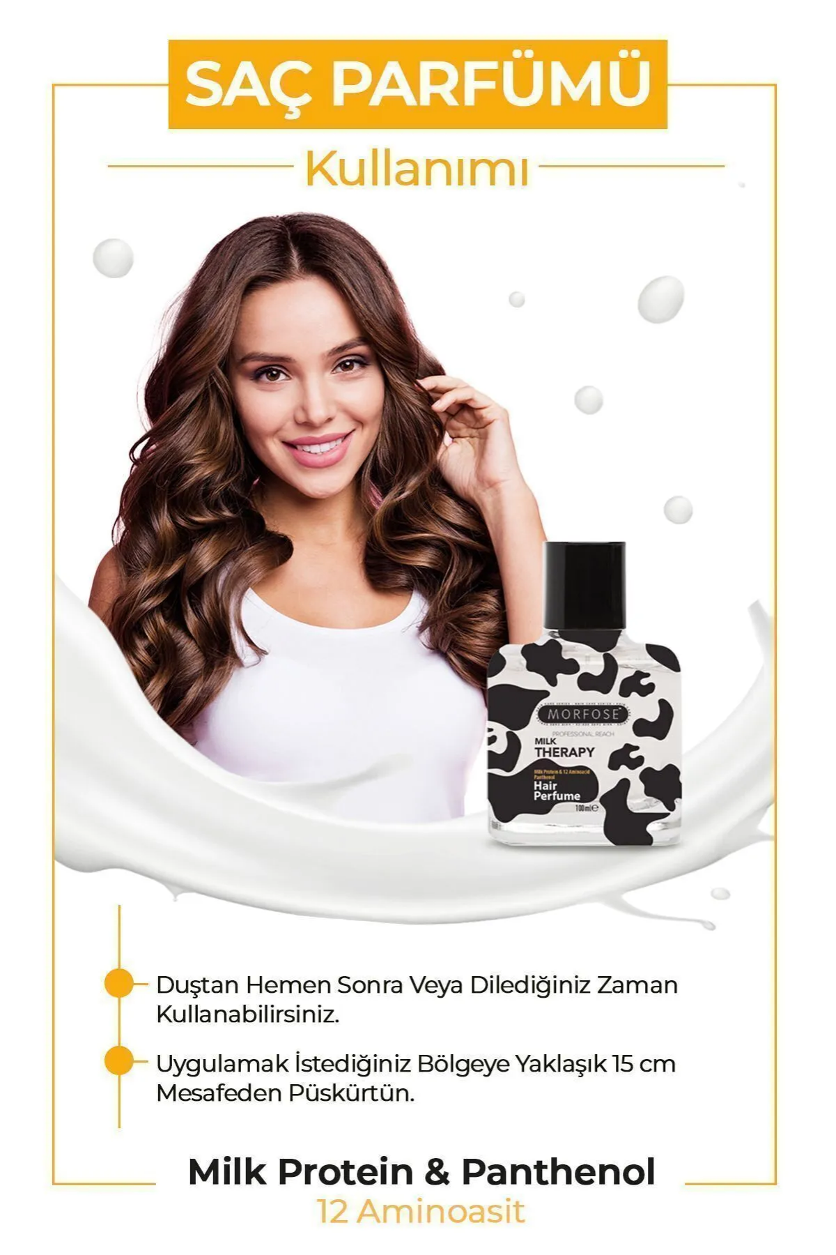 Morfose Milk Saç Parfümü 100 MlMorfose