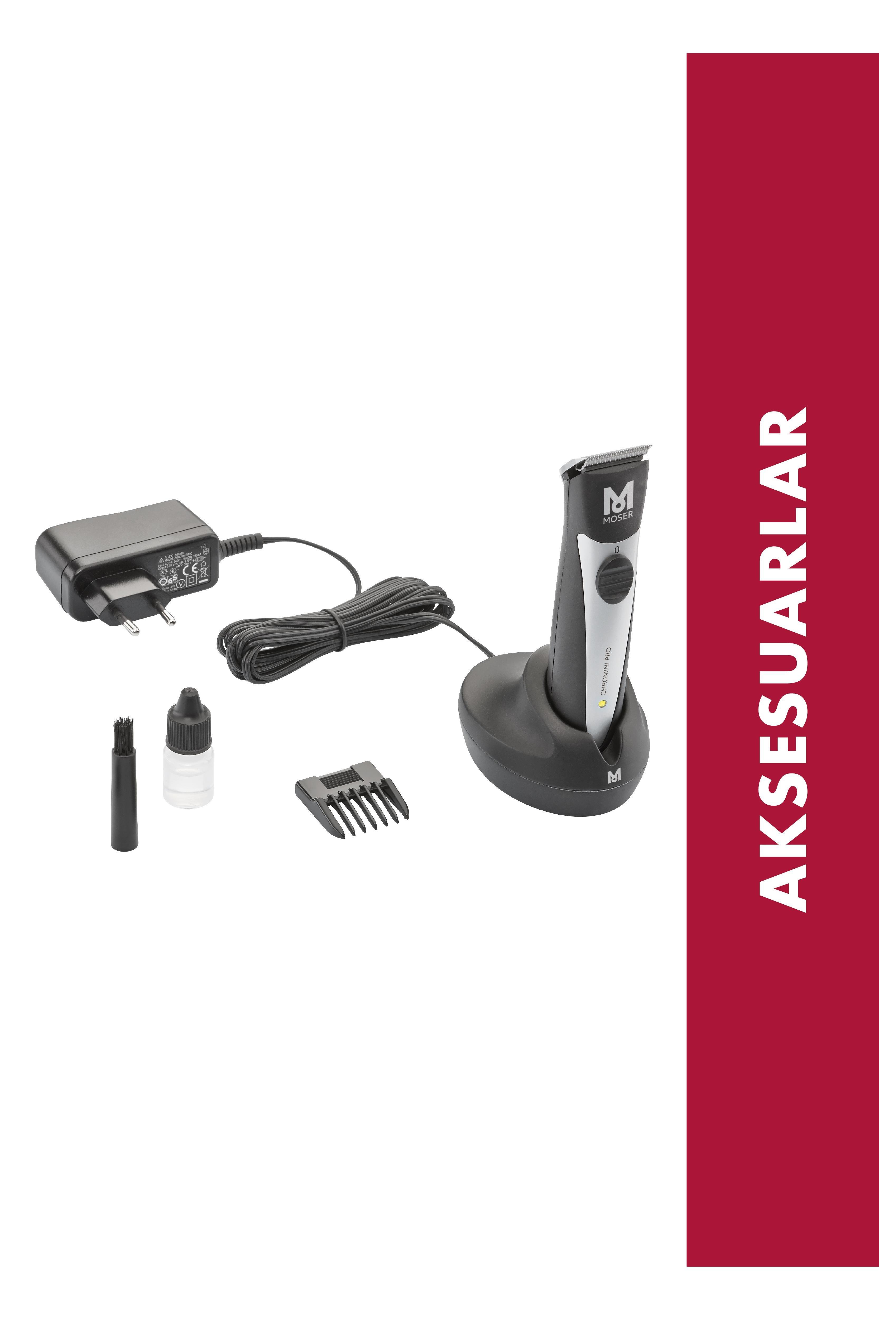 Moser 1591 Chrom Mini Pro Tıraş Makinesi ŞarjlıMoser