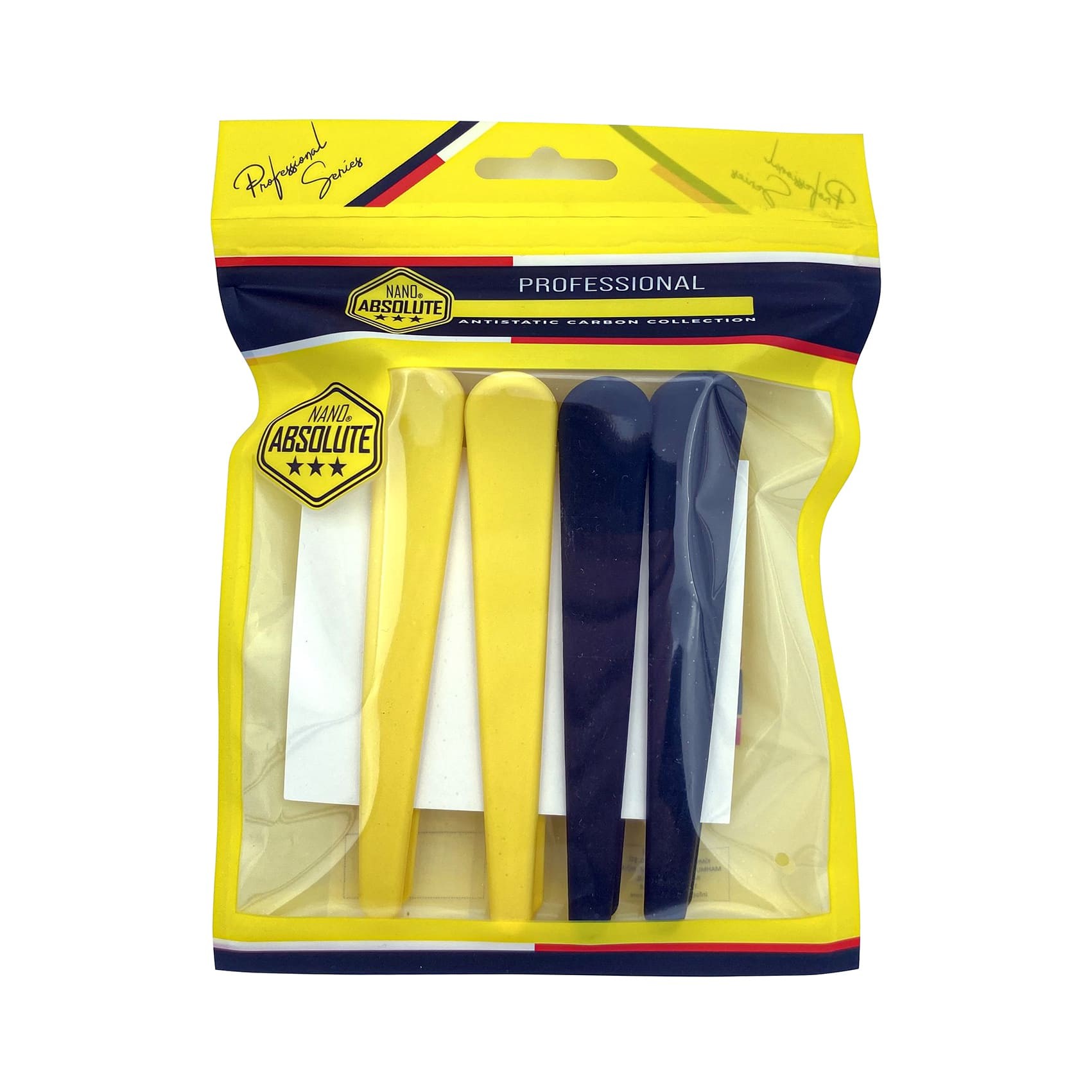 Nano Absolute Klips Toka Pens Sarı Siyah 4 Adet G1076Nano Absolute