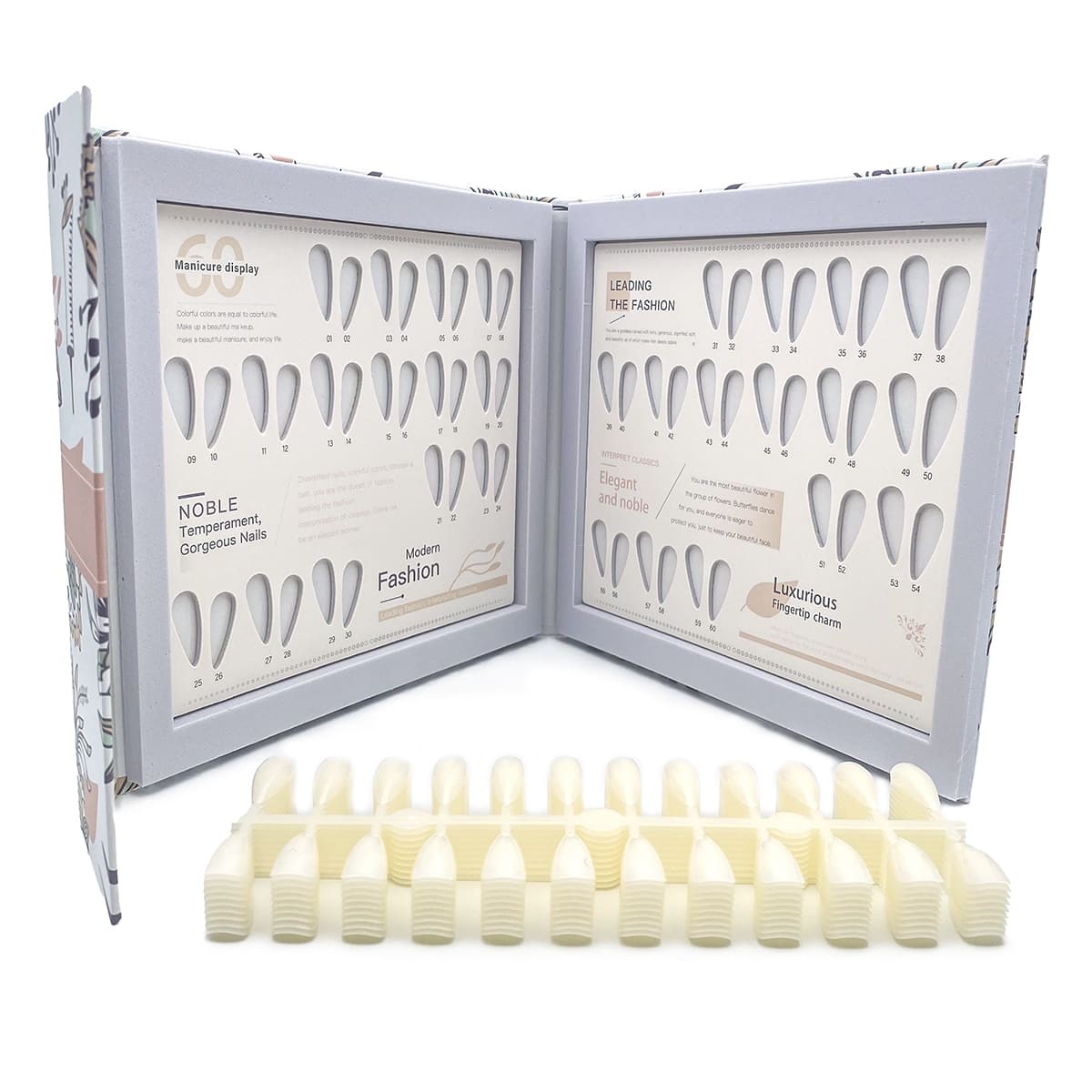 Nano Absolute Oje Sergileme Kitap Kartela 60lı 1455Nano Absolute