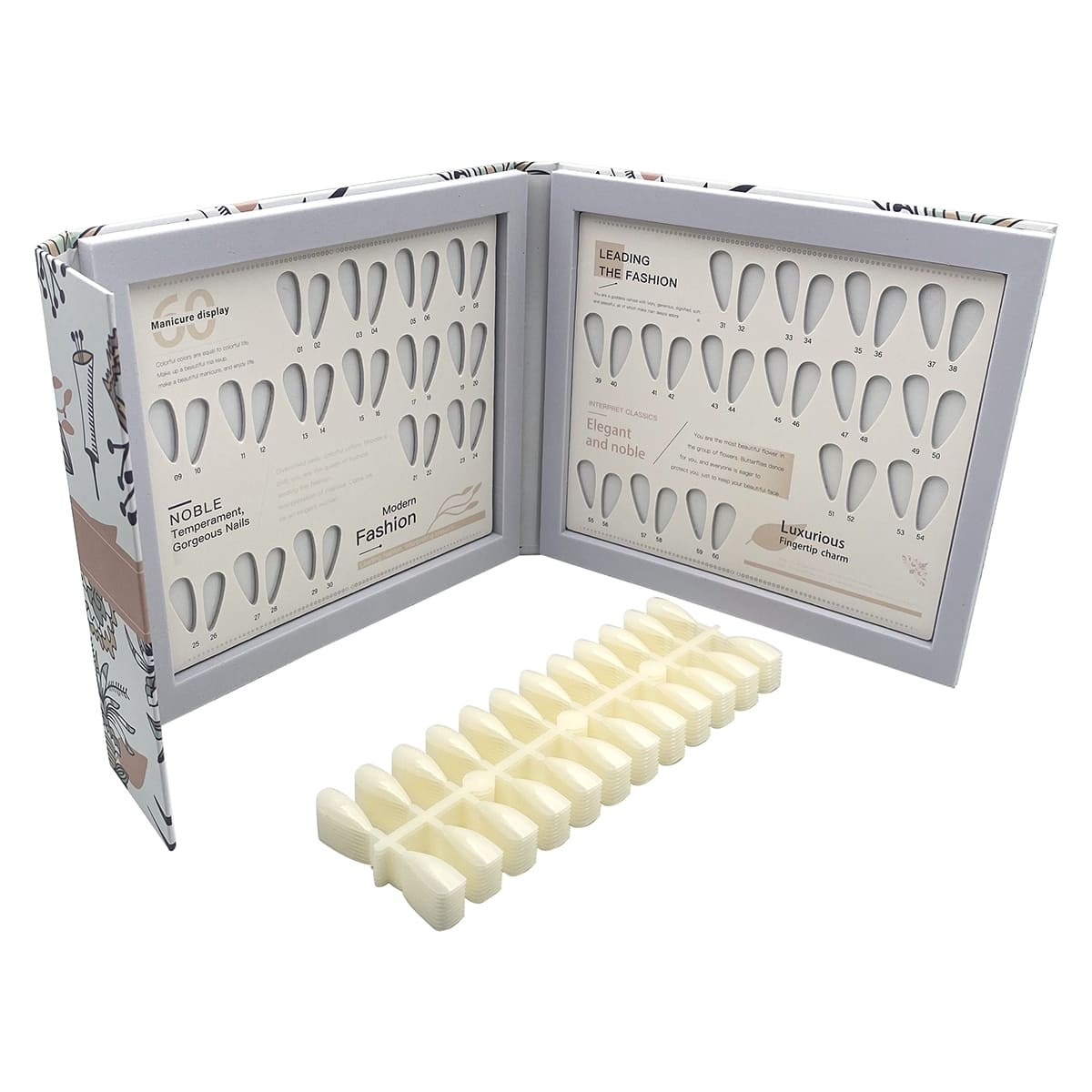 Nano Absolute Oje Sergileme Kitap Kartela 60lı 1455Nano Absolute