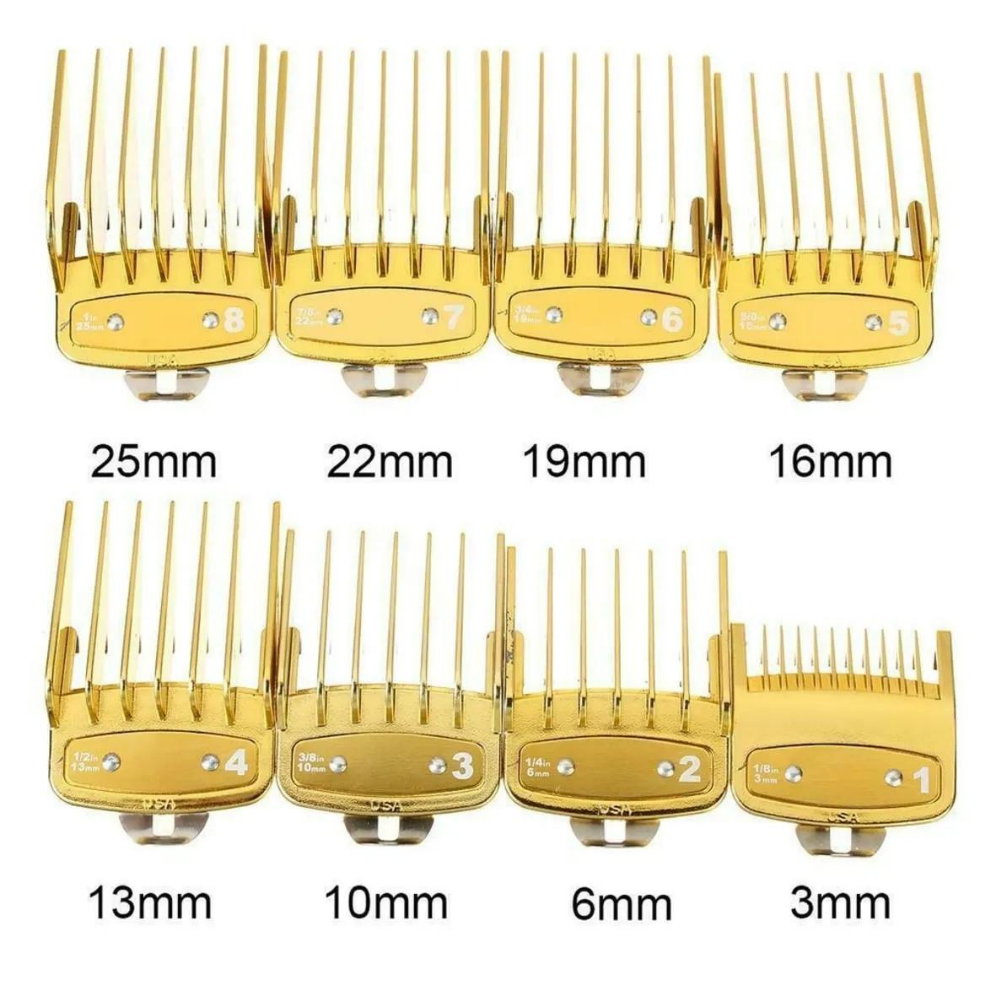 Nano Absolute Tıraş Makinesi Tarağı Metal Başlık Gold Altın G-548Nano Absolute