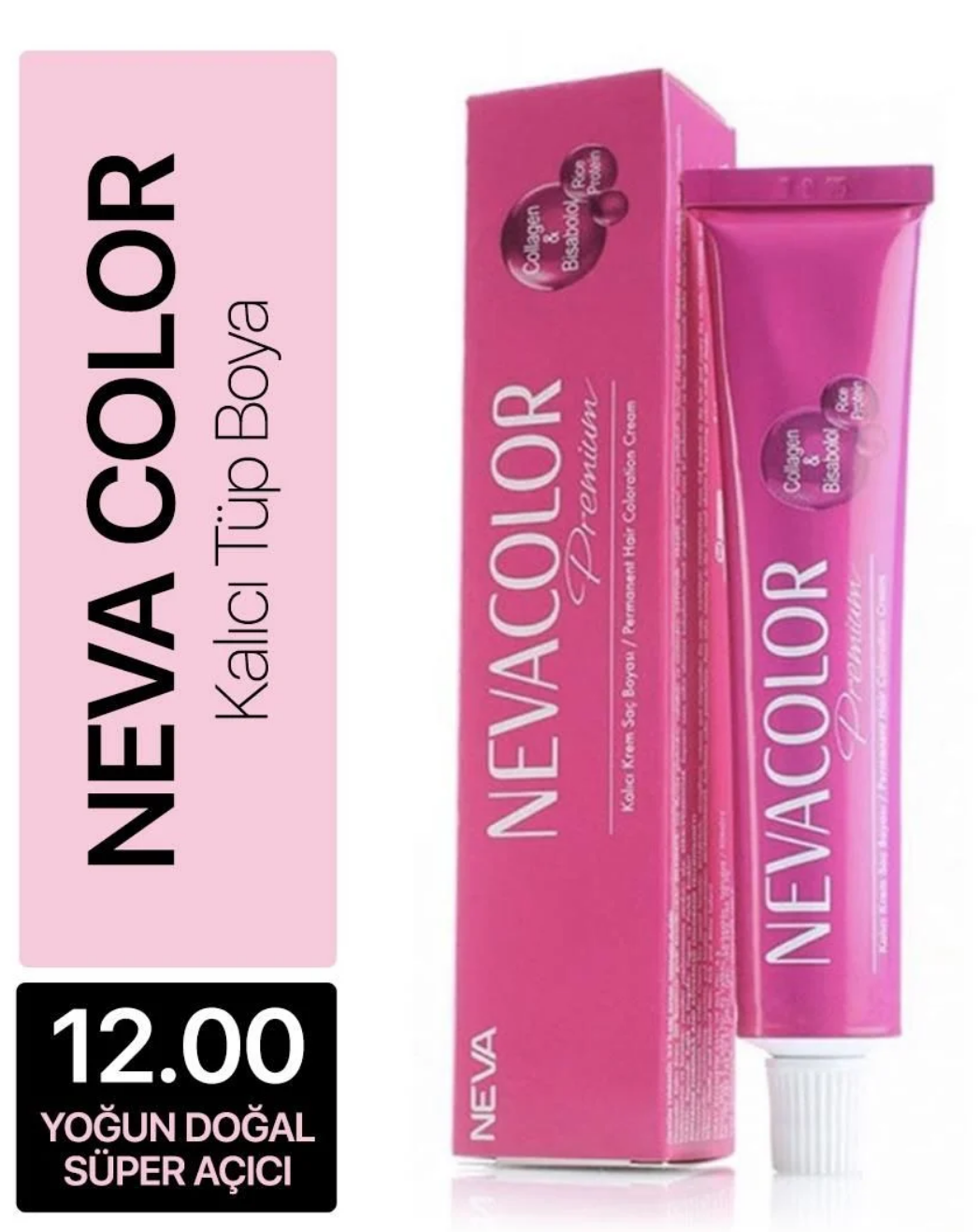 Nevacolor Saç Boyası 12.00 Yoğun Doğal Süper AçıcıNeva