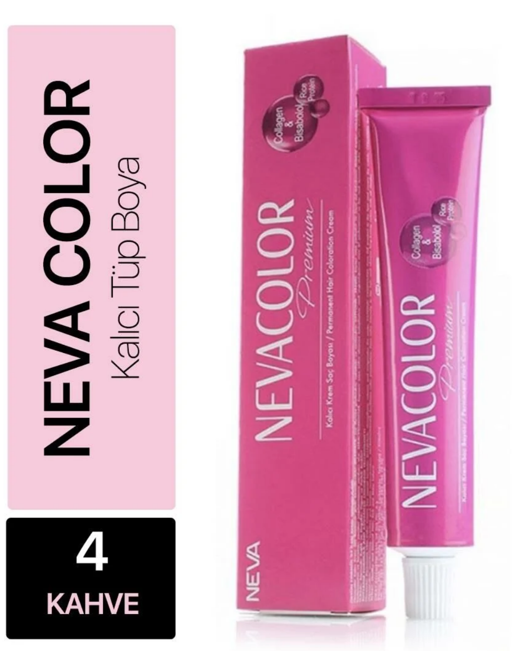 Nevacolor Saç Boyası 4 KahveNeva