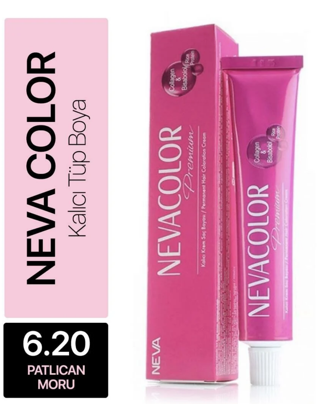 Nevacolor Saç Boyası 6.20 Patlıcan MoruNeva