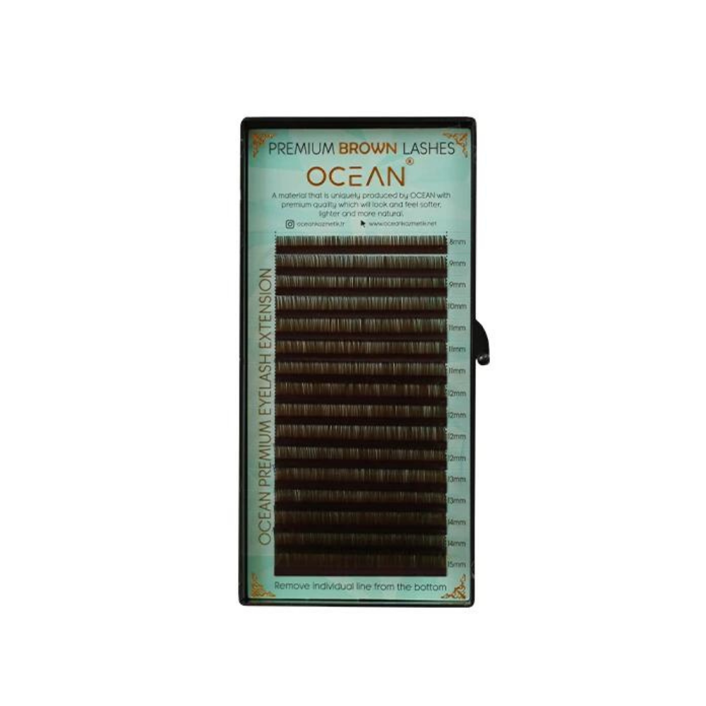 Ocean İpek Kirpik 0.07D Kahve 1501Ocean