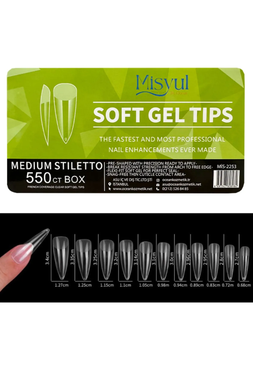 Ocean Soft Jel Tips Tırnak 2253Ocean