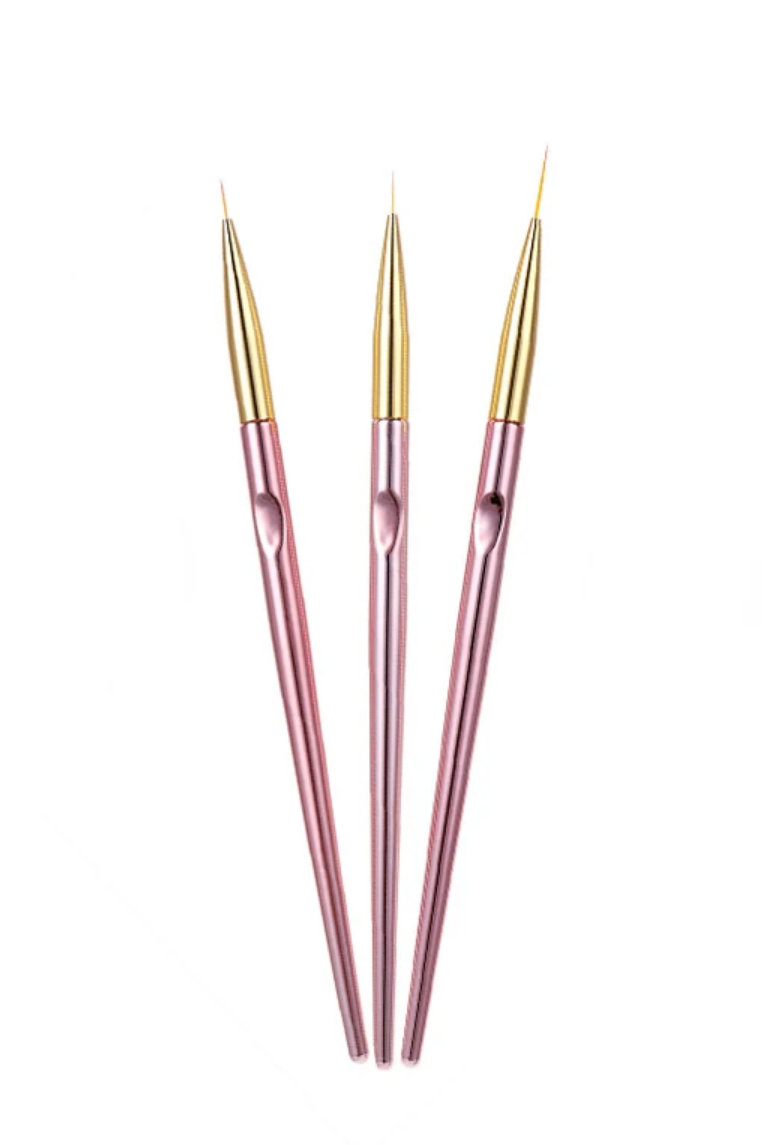 Ocean Tırnak Desen Fırçası 3lü 2184Ocean